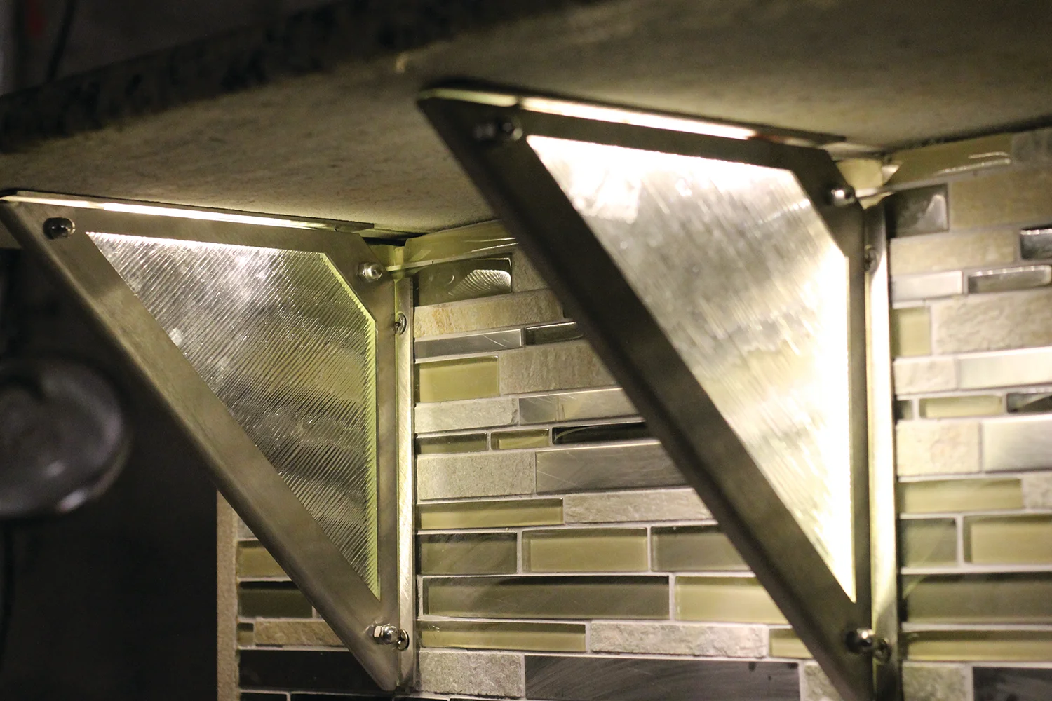 Learn about LED Lighting and how we incorporated it into our countertop supports